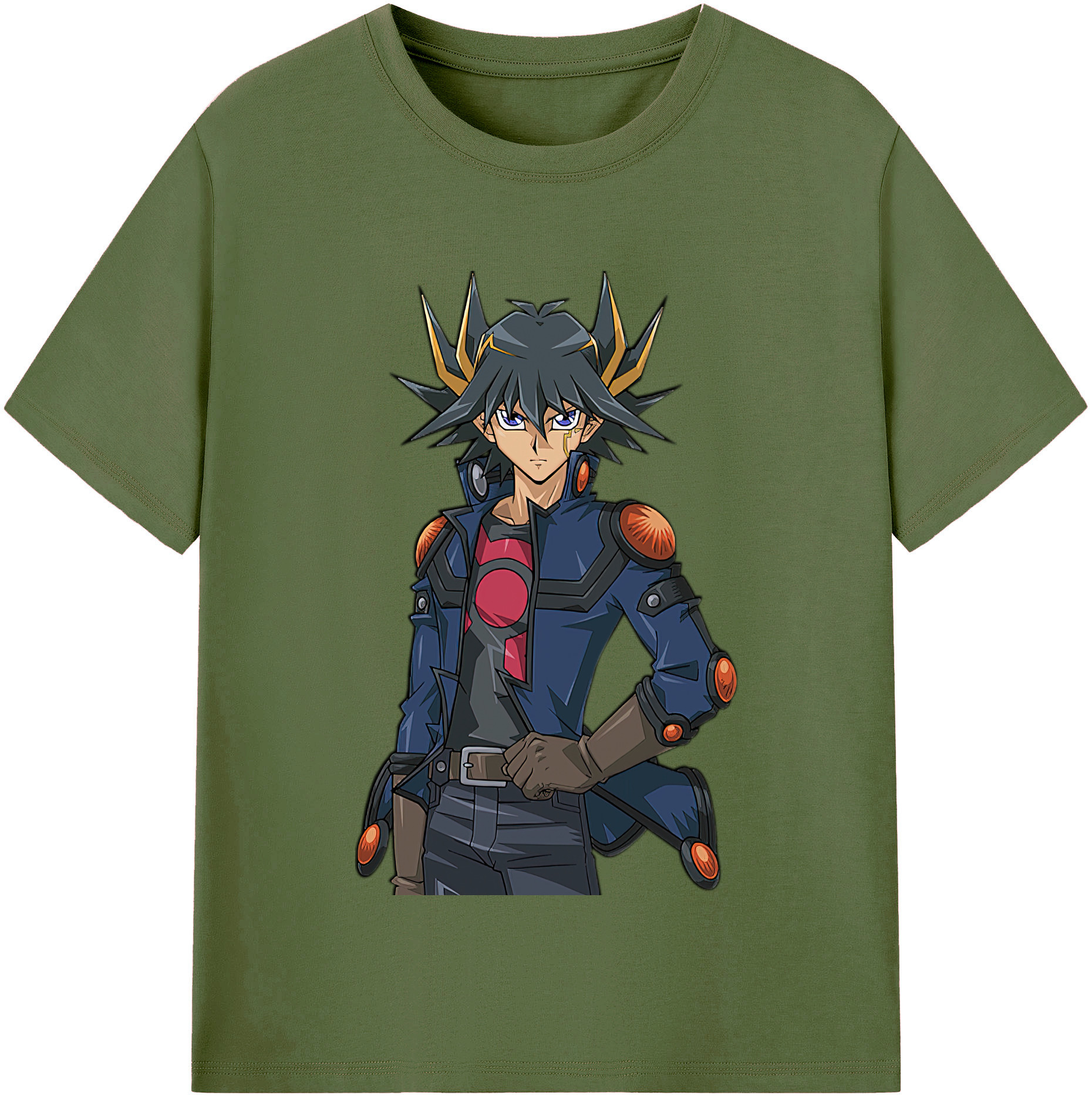 （画像用） 遊☆戯☆王 Yu-Gi-Oh! 綿100％半袖Tシャツ（フロントプリント）